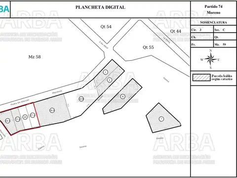 Terreno en Venta de 4500,0 m2