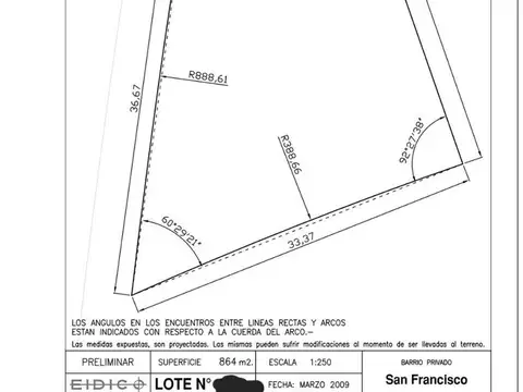 Terreno en Venta en San Francisco, USD 169.000