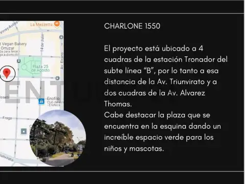 CHARLONE 1500, Piso 6