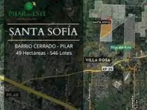 MLM.Venta lote interno en Barrio Santa Sofía, Pilar del Este