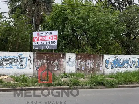 Terreno en Venta 55  mts Fondo