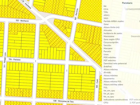Terreno en Venta en Caseros, USD 75.000