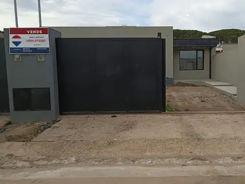 VENTA CASA DOS DORMITORIOS A ESTRENAR