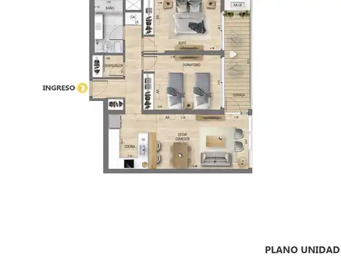 Departamento - Carrasco