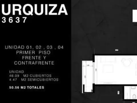 Departamento 4 ambientes con 2 baños