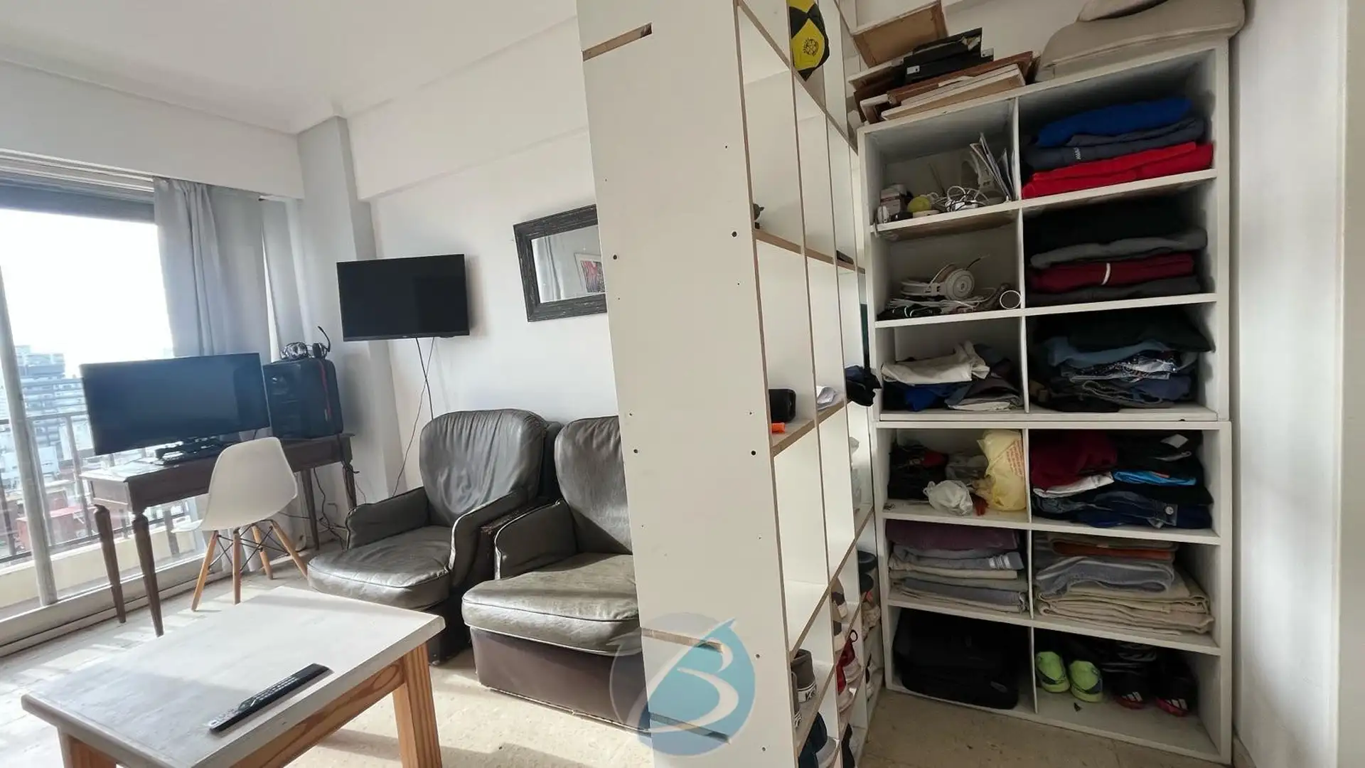 1 ambiente dividido con vista panórámica