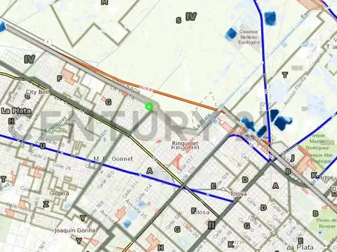 Terreno en Venta 80  mts Fondo