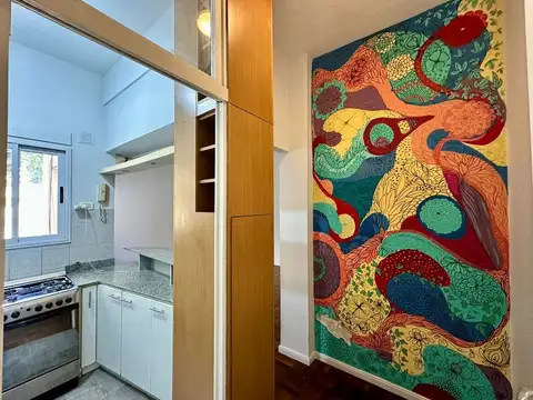 Departamento 2 ambientes con 1 baño