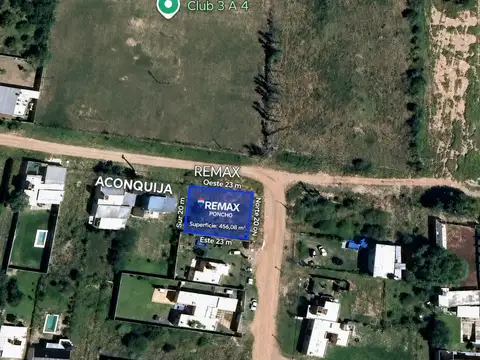 SE VENDE TERRENO 456M2 ZONA SANTA ROSA VALLE VIEJO