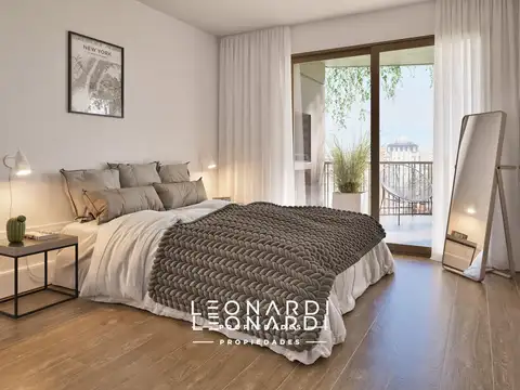 Departamento 3 ambientes con 2 baños