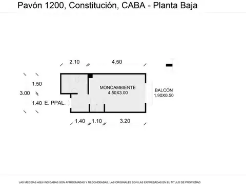 Pavon 1200 , Piso 5