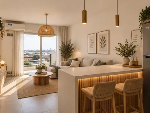 Departamento en Venta 2 ambientes en Haedo/Cochera/luminoso