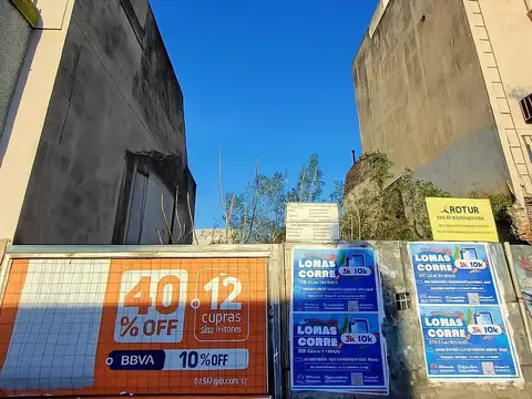 Terreno en Lomas de Zamora Oeste