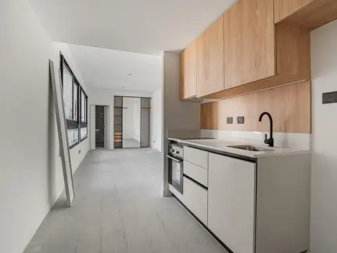 Departamento Monoambiente con 1 baño