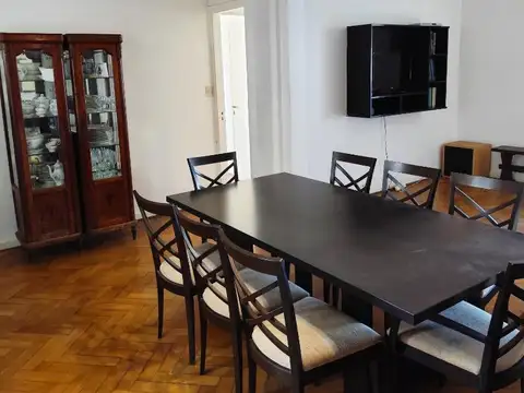 Alquiler cuatro ambientes semi amoblado y equipado