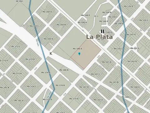 Terreno en Venta 129  mts Frente