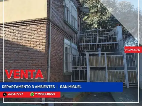 Departamento - Venta - Argentina, San Miguel - Gelly y Obes 1786