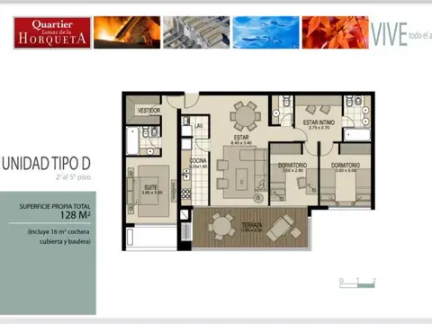 Departamento en Alquiler de 4 ambientes