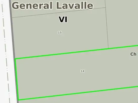 Campo en venta - 6687 mts2 - Pavon
