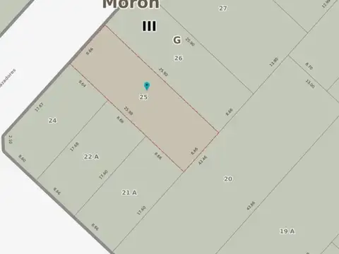 Terreno en Venta de 225,0 m2