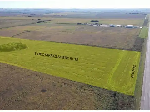 Terreno de 8 hectareas sobre ruta 26, zona industrial. Ideal para desarrollo logistico, parque...