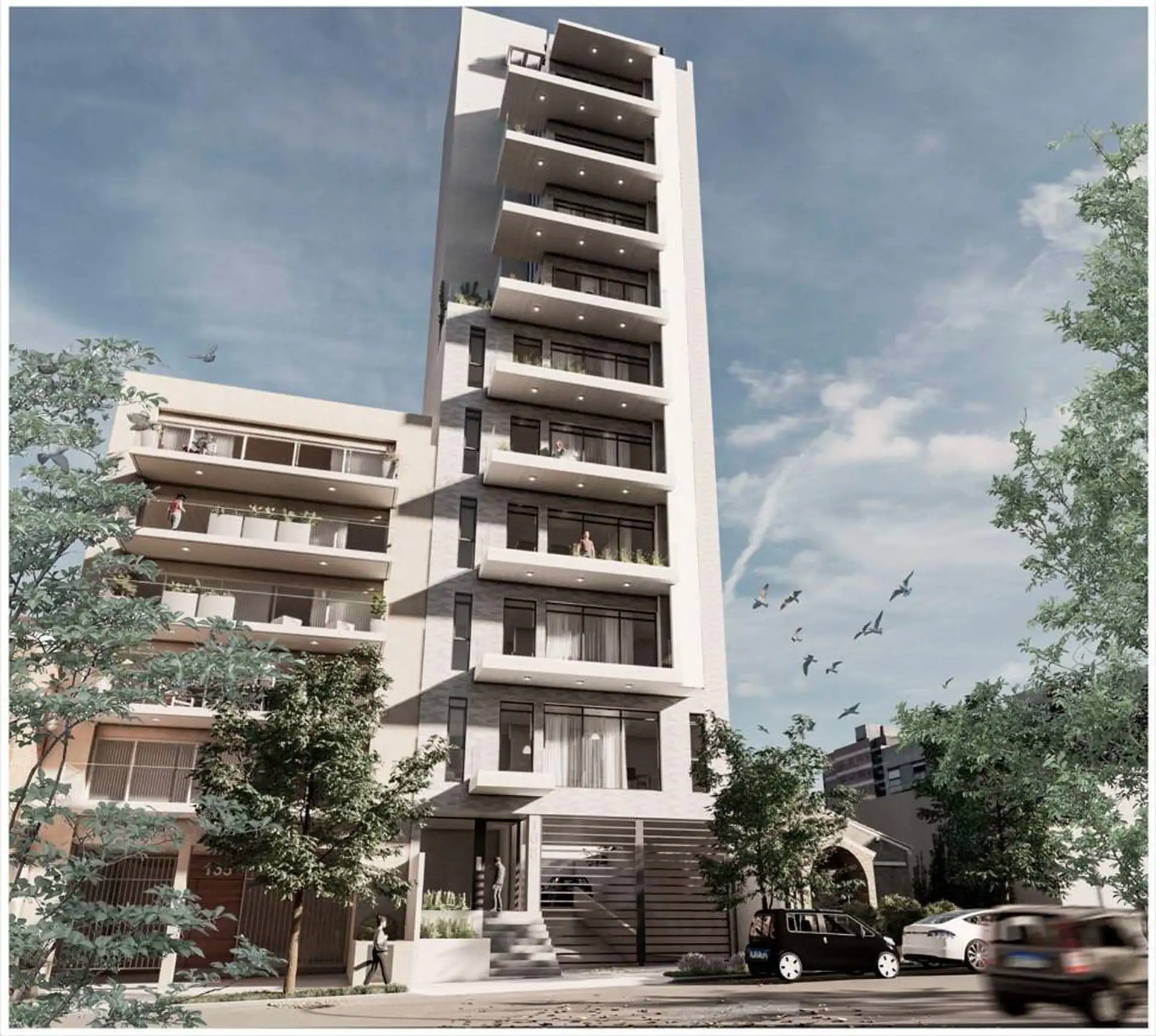 Depto a estrenar 2 amb, 41m² en Playa Grande con cochera y amenities