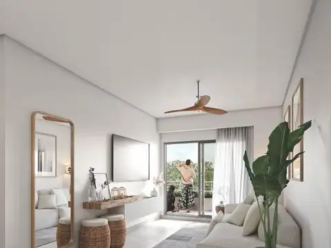 Departamento 3 ambientes con 1 baño