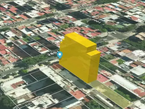 VENTA LOTE DE 8m X 58m en VILLA SANTA RITA