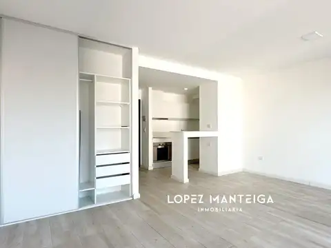 Departamento Monoambiente con 1 baño