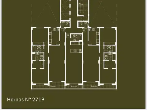 Departamento 3 ambientes con 2 baños