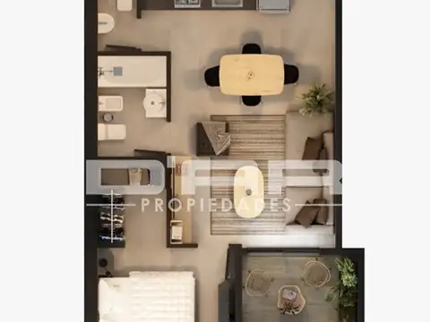Departamento en Venta Apto profesional
