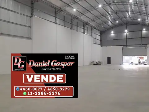VENTA – GALPÓN / DEPÓSITO EN PLANTA BAJA – 700 M2
