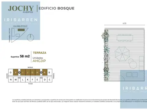 Departamento 2 ambientes con 1 baño