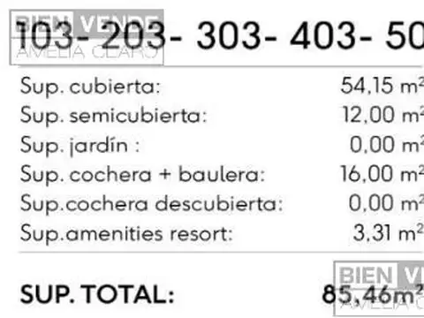Departamento en Venta en Nordelta, USD 245.000