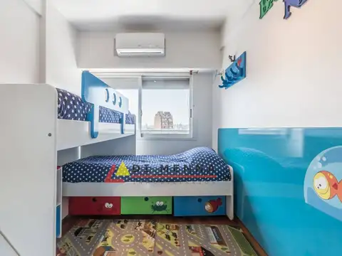 Departamento 3 ambientes con 2 baños