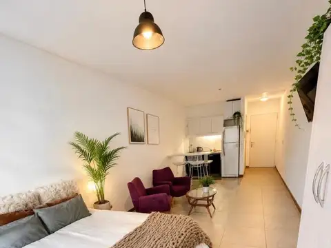 Departamento Monoambiente con 1 baño