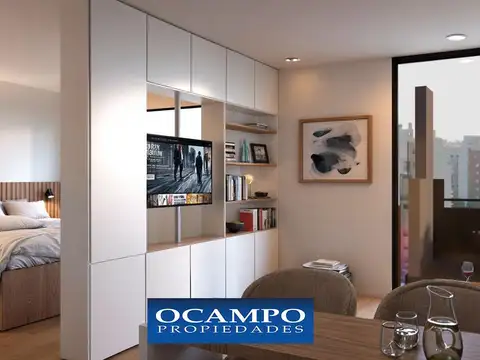 Departamento Monoambiente con 1 baño