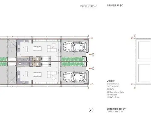 Casa 4 ambientes con 2 baños