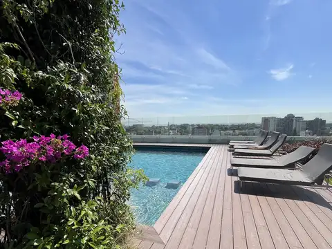 Luminoso Departamento En Belgrano En Edificio Con Jardin De Techo, Piscina, Gimnasio Y Seguridad 24 Horas