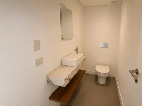 Departamento 2 ambientes con 2 baños