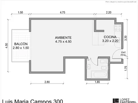 Avenida Luis María Campos 300