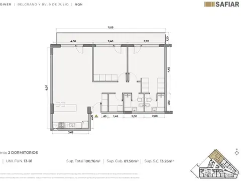 Departamento en Venta A Estrenar