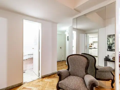 Venta depto 3 amb con dep patio parrilla Recoleta