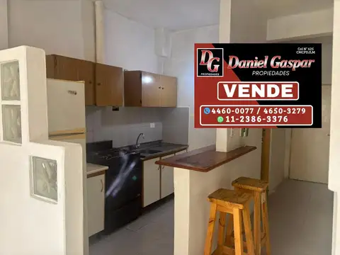VENTA – ACOGEDOR DEPARTAMENTO 2 AMBIENTES – TIGRE CENTRO