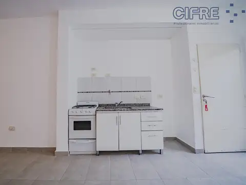 Departamento Monoambiente con 1 baño