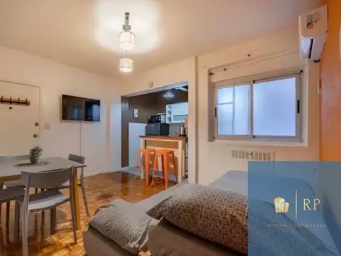 Departamento 2 ambientes con 1 baño