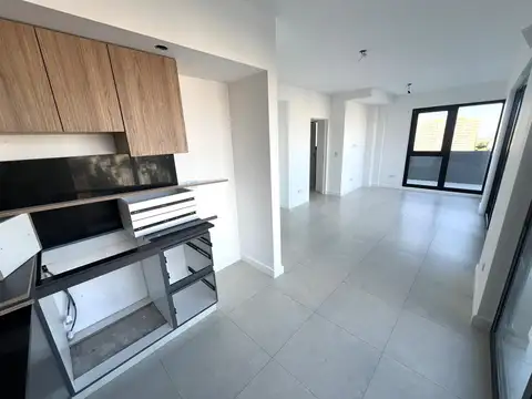 Departamento 2 ambientes con 2 baños