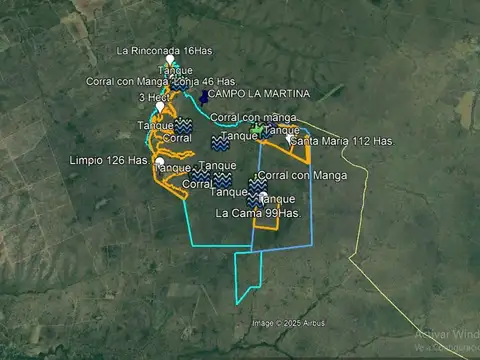 2.996 Has ganaderas con infraestructura en Federal