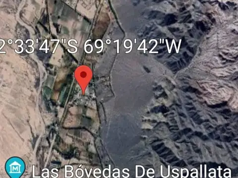Terreno en Venta en Uspallata, USD 30.000