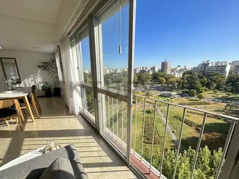 Semipiso 4 ambientes c/cochera con vista a la Plaza Mitre
